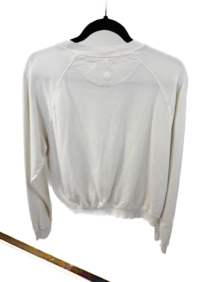 anine bing los angeles crewneck sweatshirt (m; retail $220)**