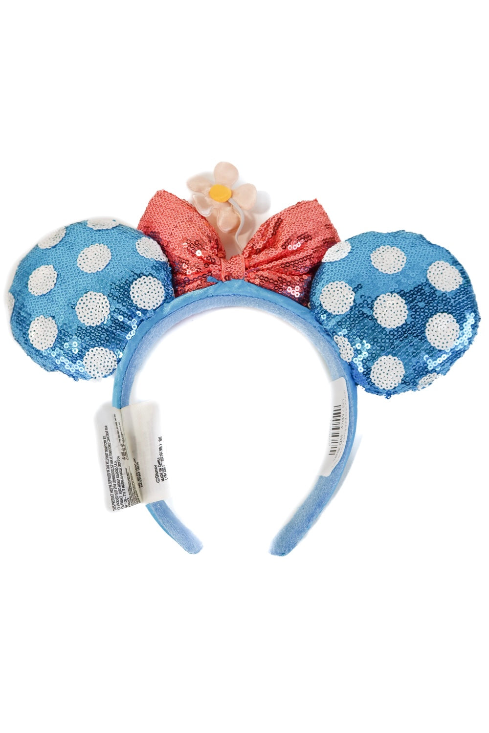 Official disney blue/pink/flower minnie ears