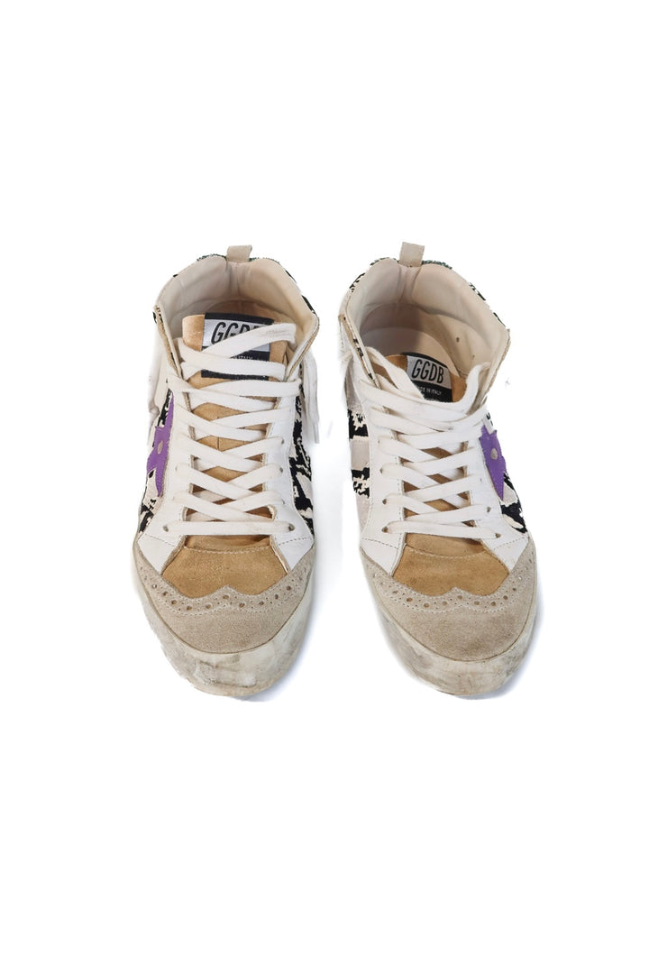 Golden Goose Midstar Snakeskin Print Sneakers (39/ US8.5-9; retail $645)