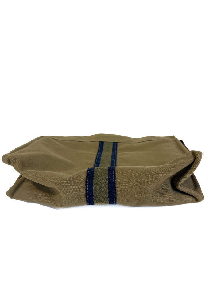 Hermes Canvas Clutch Bag (est. retail $695)