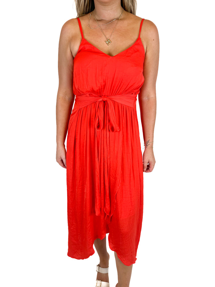 Soma Weekend Red Sun Dress NWT (M)