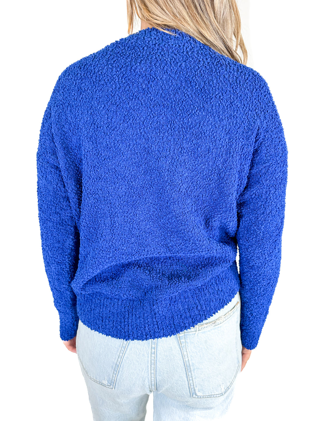 Sanctuary Blue Long Sleeve Crew Neck Sweater (M)