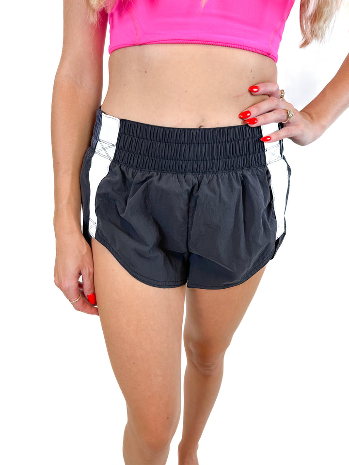 FP Movement Trail Angel Shorts in Black (S; retail $38)