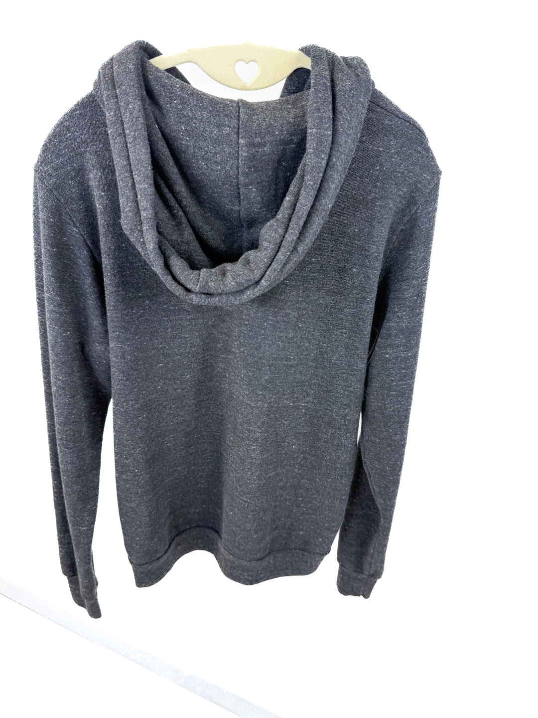 spiritual gangster dark grey zip up (s; retail $148)