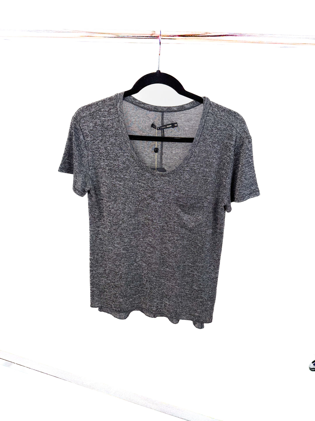 rag & bone charcoal pocket tee NWT (xs; retail $115)