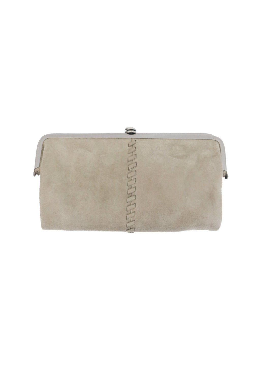 lauren clutch wallet in granite grey nwt (retail $168)