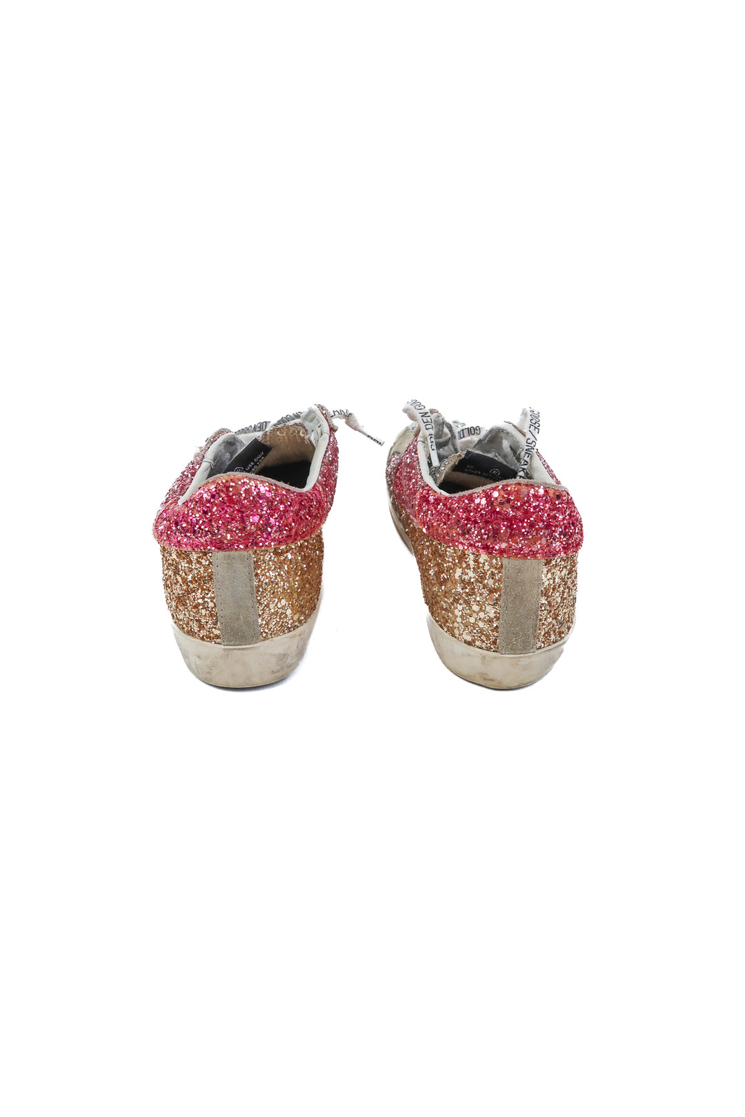 golden goose multi color sequin sneakers (36/ US6; retail $710)