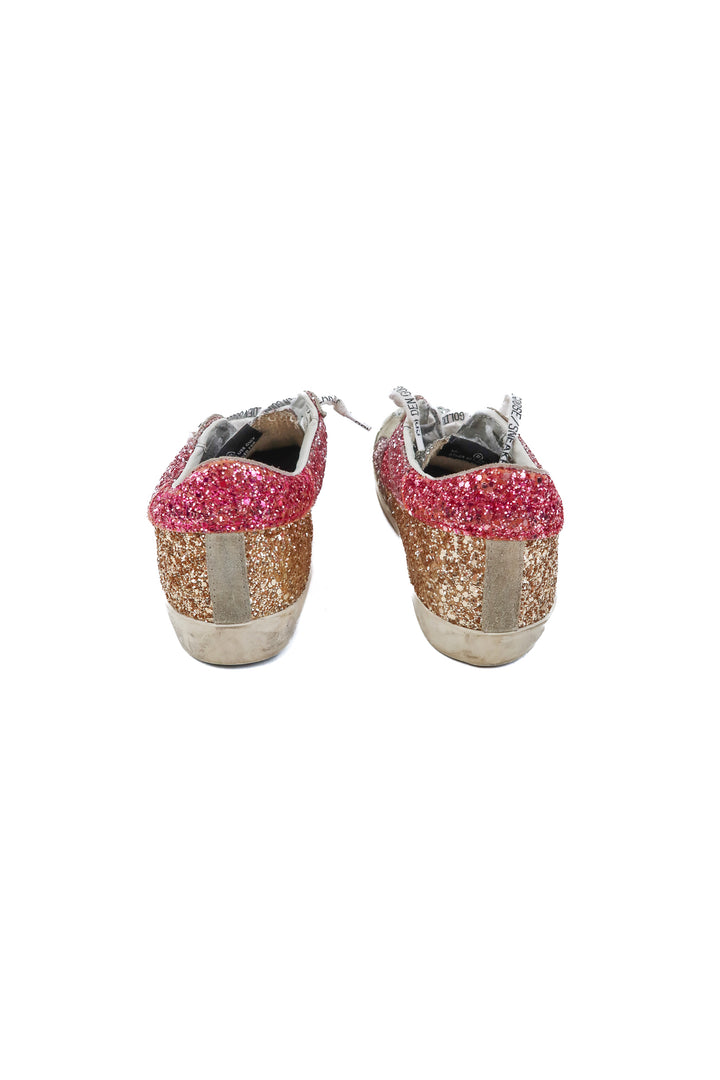 golden goose multi color sequin sneakers (36/ US6; retail $710)