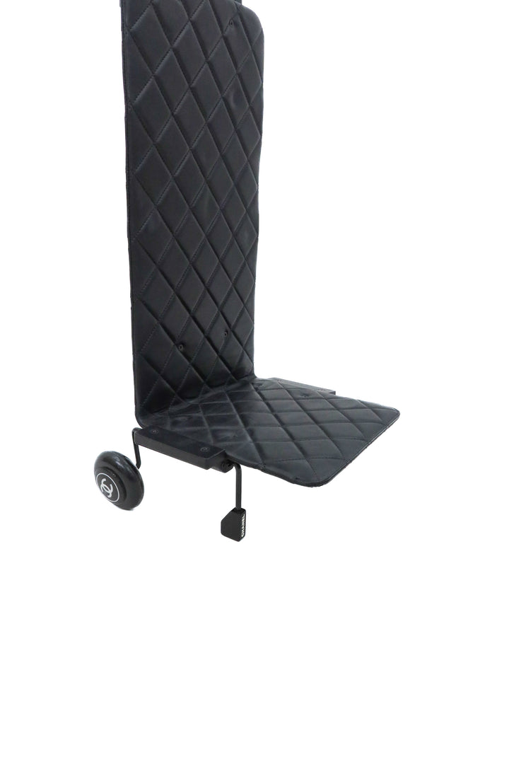 Chanel Patent Quilted Grocery Shopping Trolley Bag