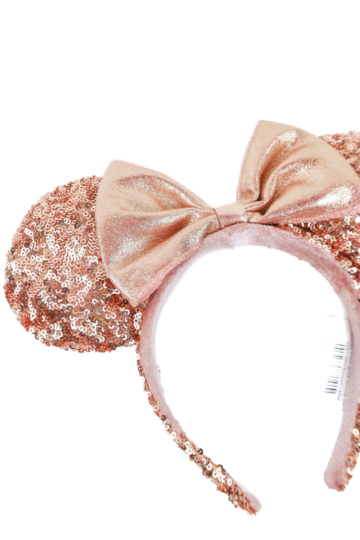 Official disney rose gold minnie ears