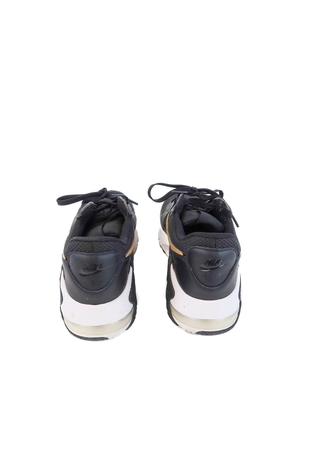 Nike airmax black/gold sneakers (8.5; retails for $140)