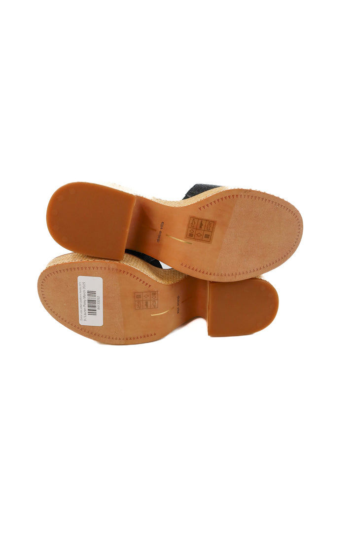 Dolce vita rattan platform heels NWOT (9; retail $140)