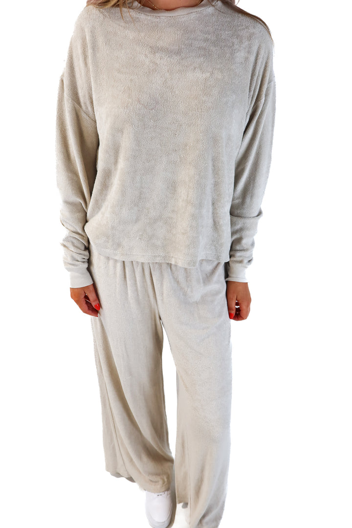 Brownlee terrycloth lounge set (m)