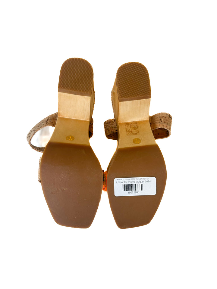 House of Harlow 1960 Cork Wedges (7)