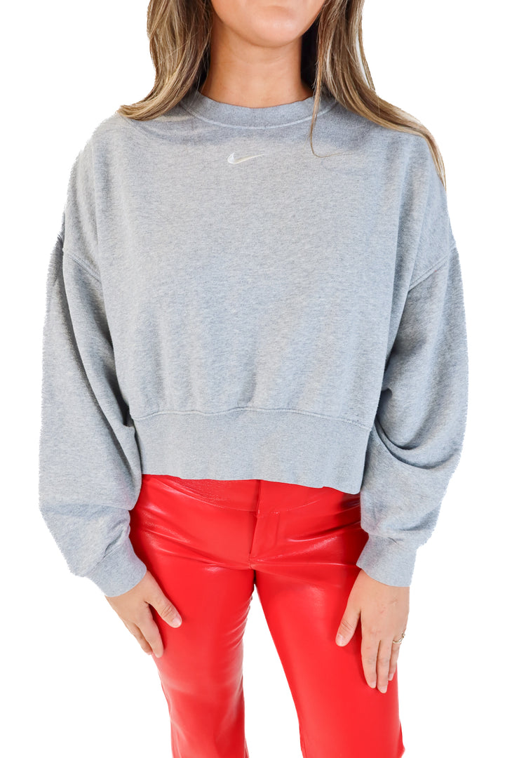 Nike grey dolman crewneck (m; retails for $70)