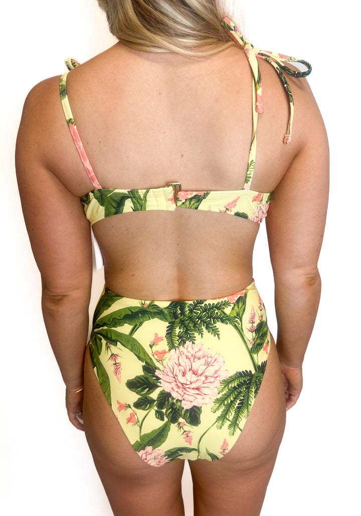 Augabendita Yellow Floral Bikini (M)