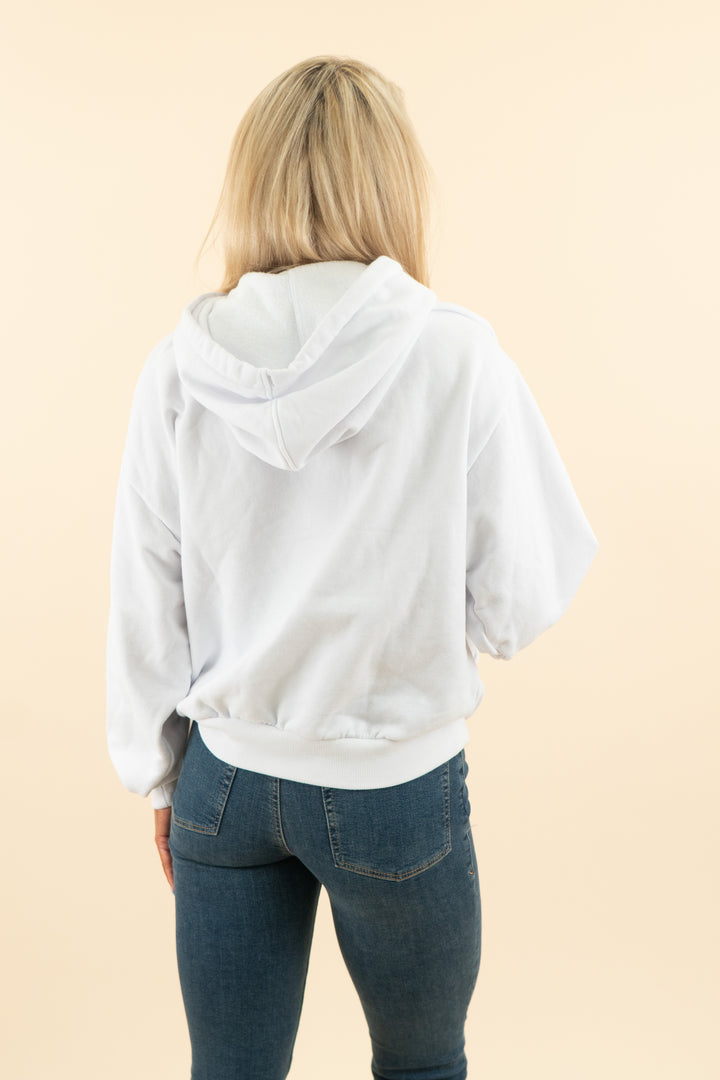 AUCTION alo white hoodie (s)