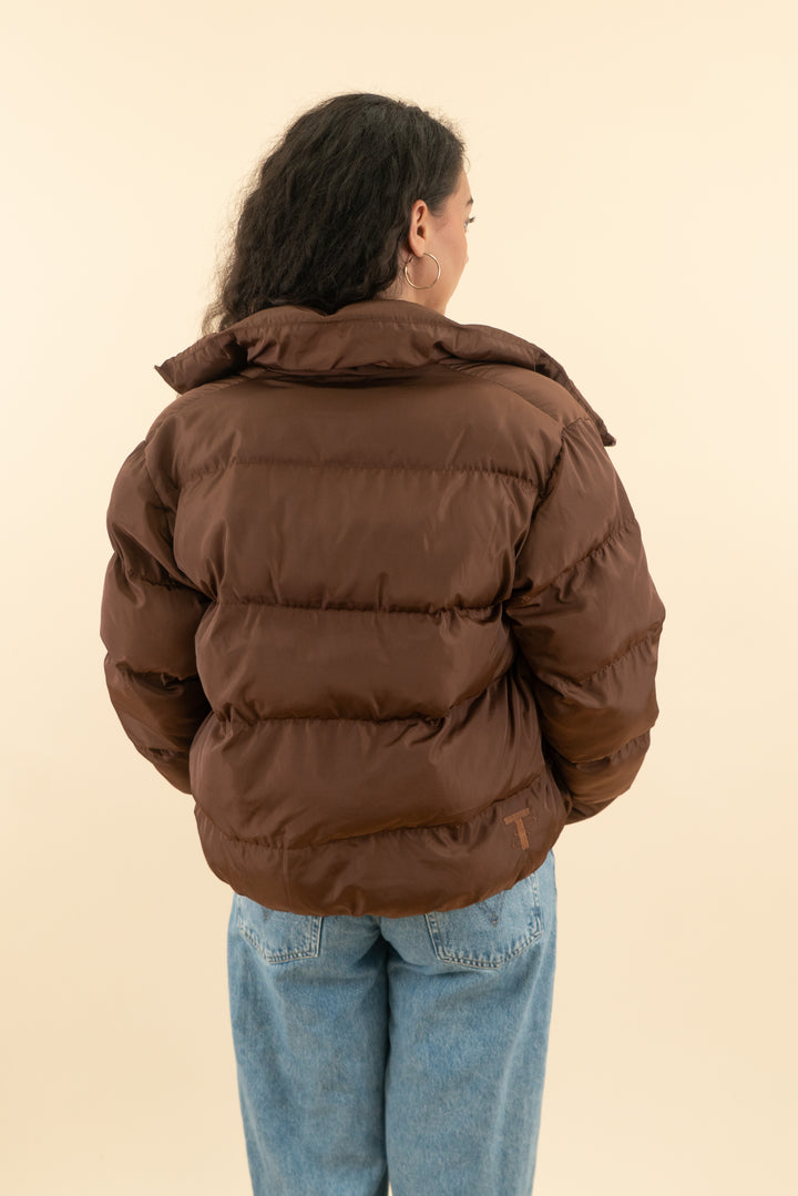 AUCTION toast society brown jupiter puffer jacket (m)