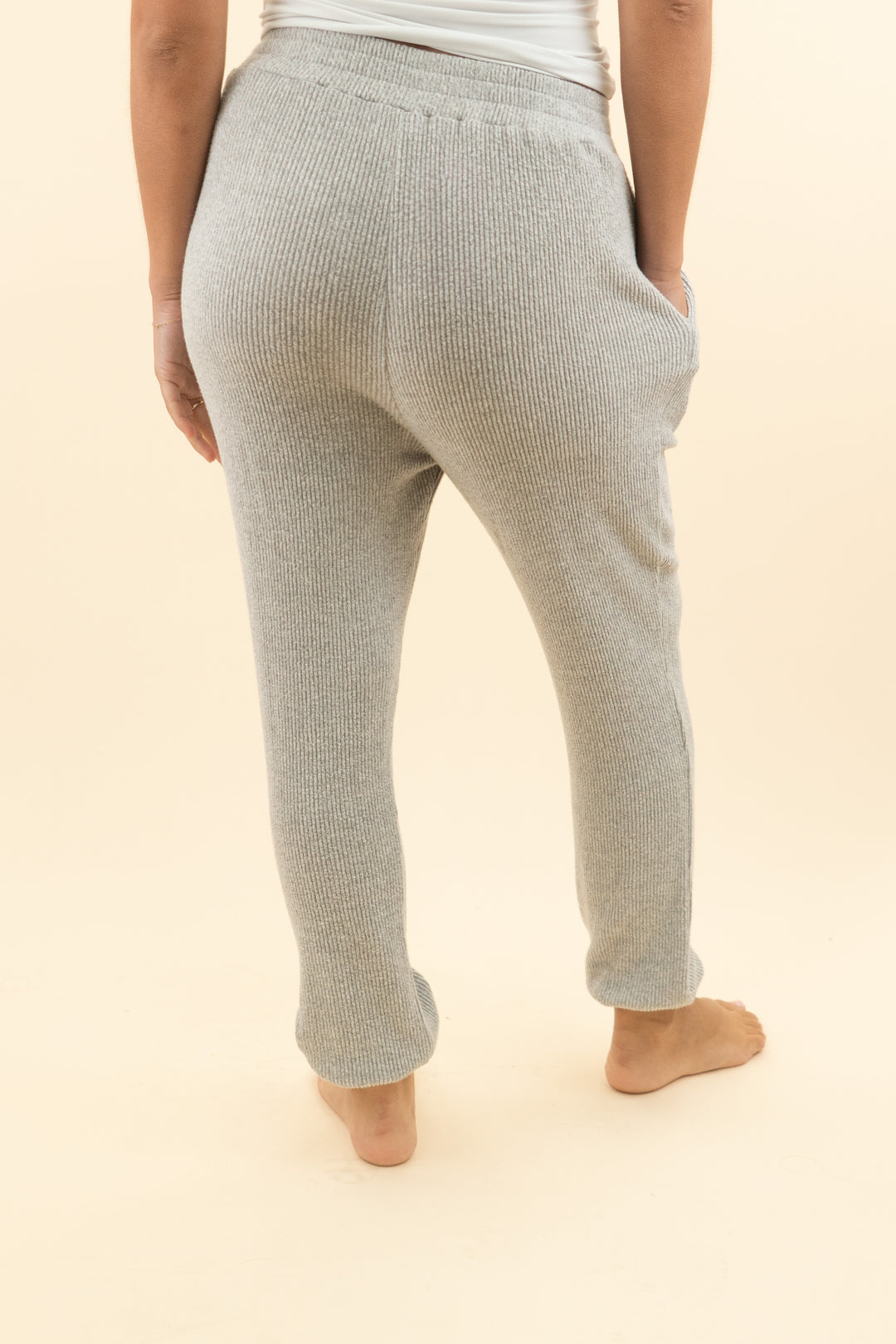 jlux label grey lounge joggers (s; retail $80)