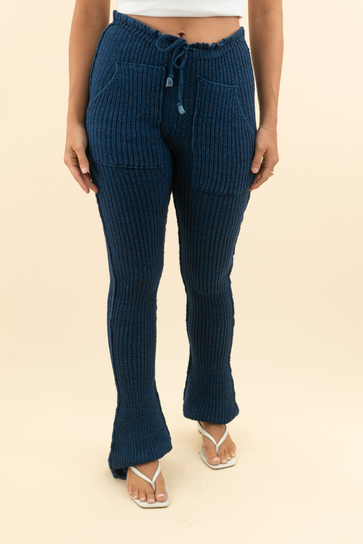 knorts navy knit lounge pants (1; retail $550)