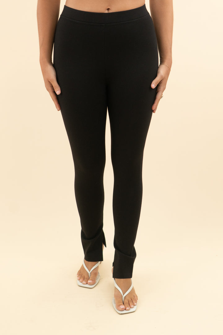 velvet black legging pants (s; retail $69)