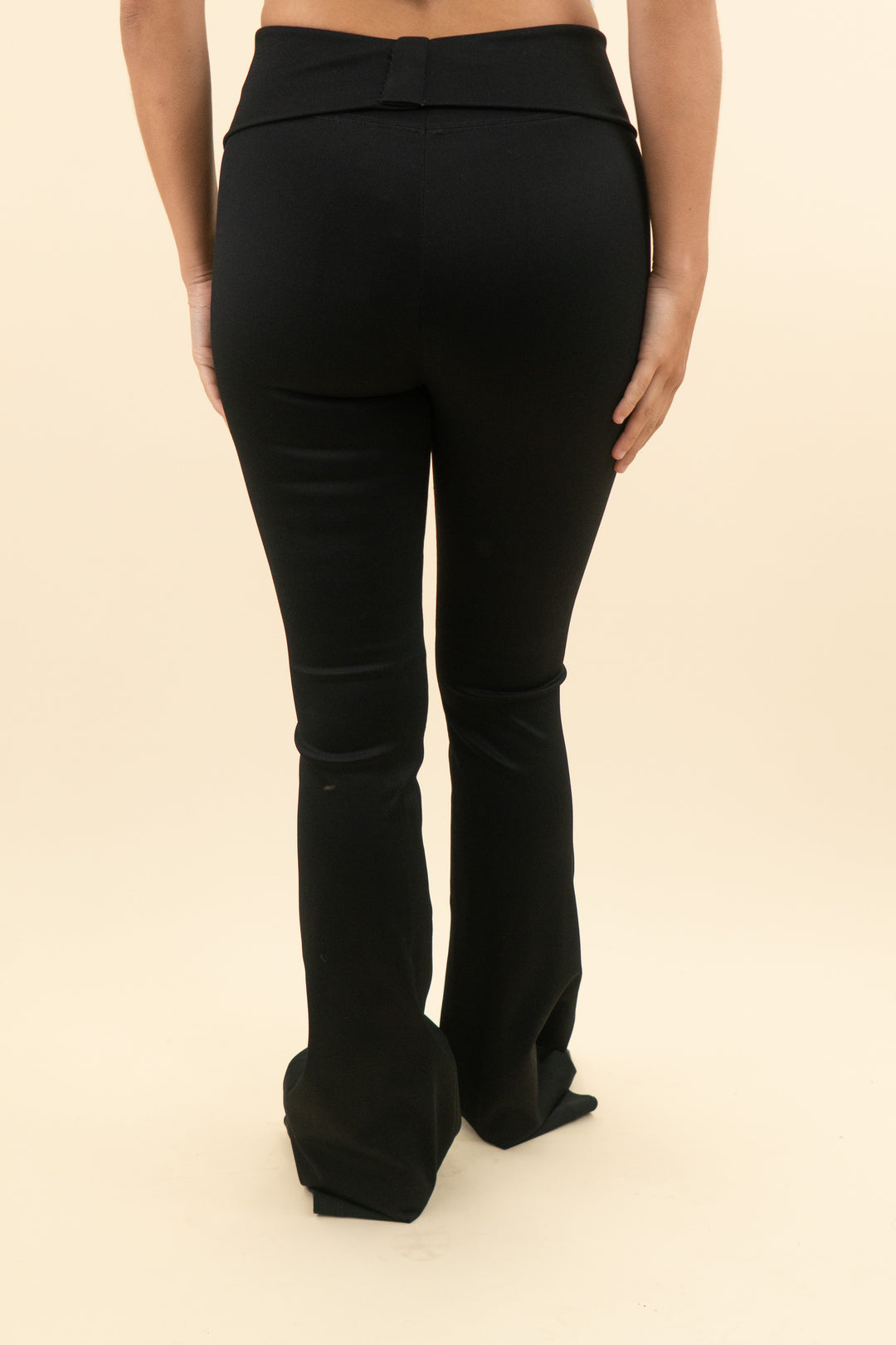 black small flare pants (s; retail $65)