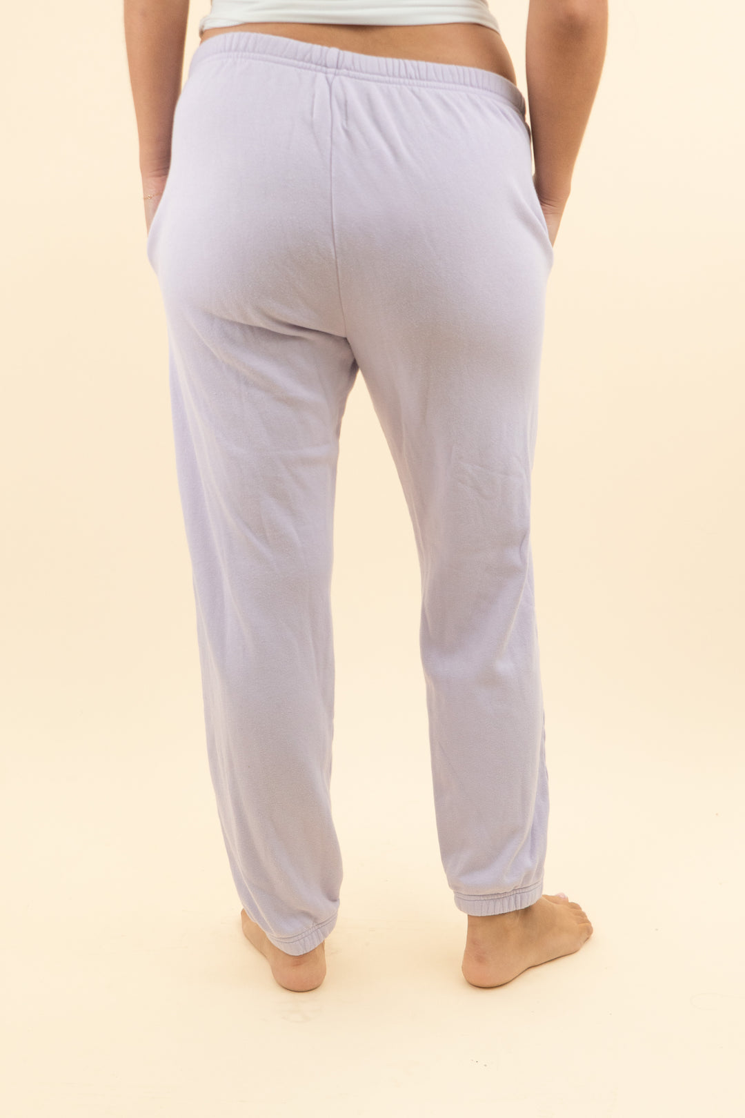 wsly lilac joggers (m; retail $128)