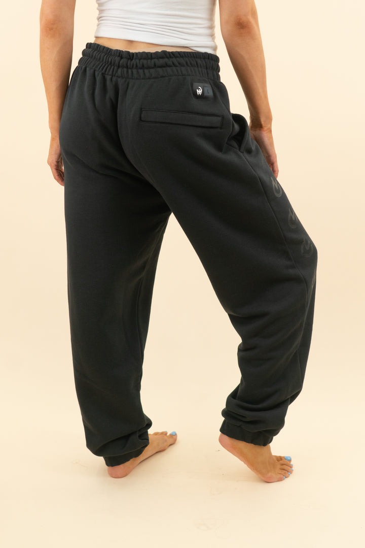 adidas black mahomes jogger nwt (l; retail $60)