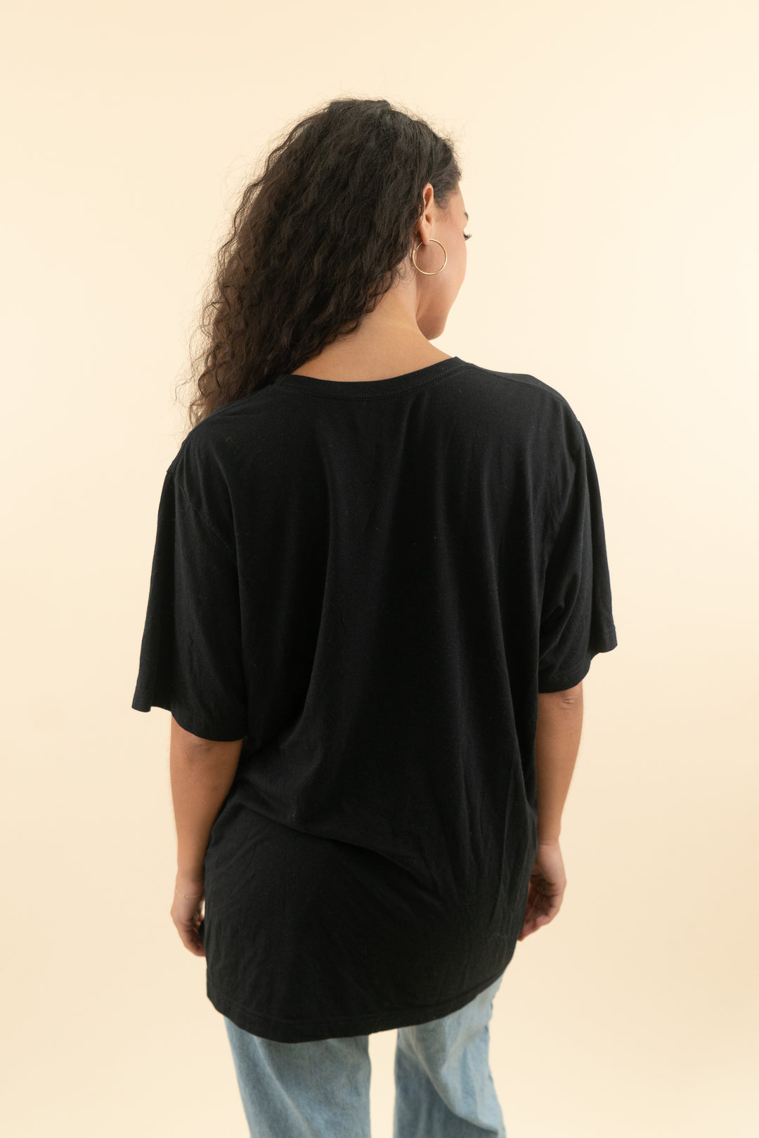 black zakai zeigler graphic tee (xl; retail $39)