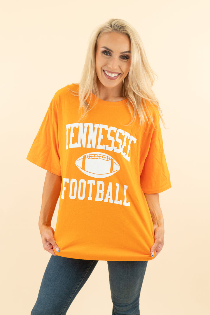 champions orange tennessee football t-shirt nwt (xl)