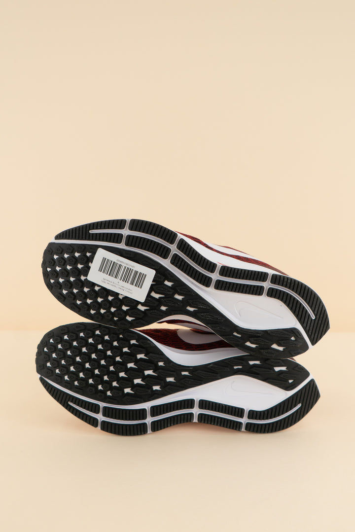 nike crimson running shoes (8; retail $120)