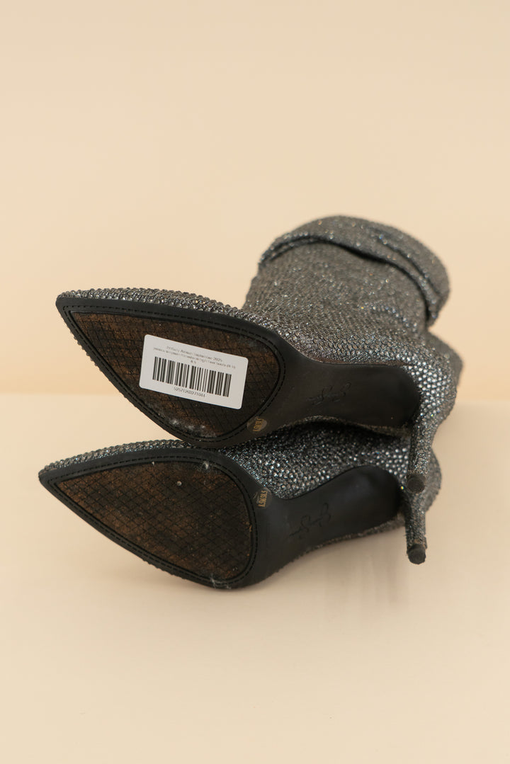 jessica simpson rhinestone high heel boots (8.5; retail $219)