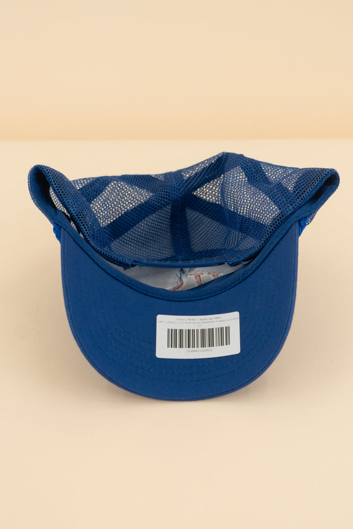 AUCTION port authority navy blue usa embroidered baseball cap (os)