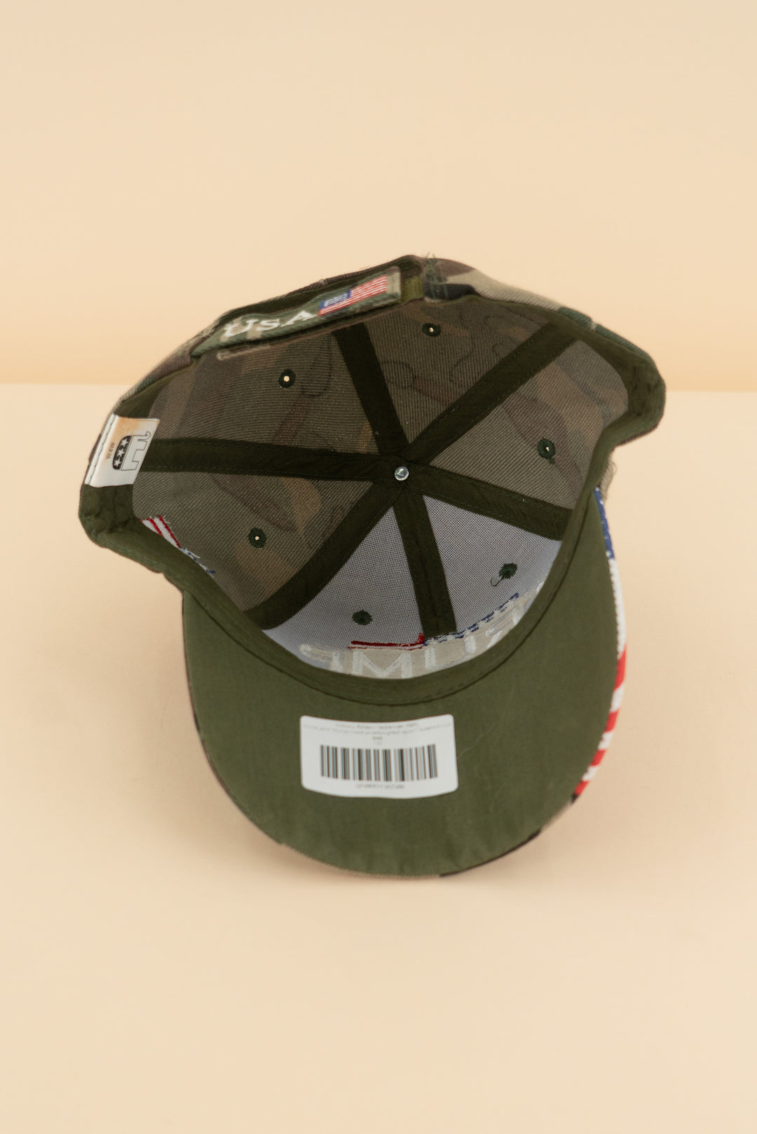 AUCTION camo print "trump make america great again" baseball cap (os)