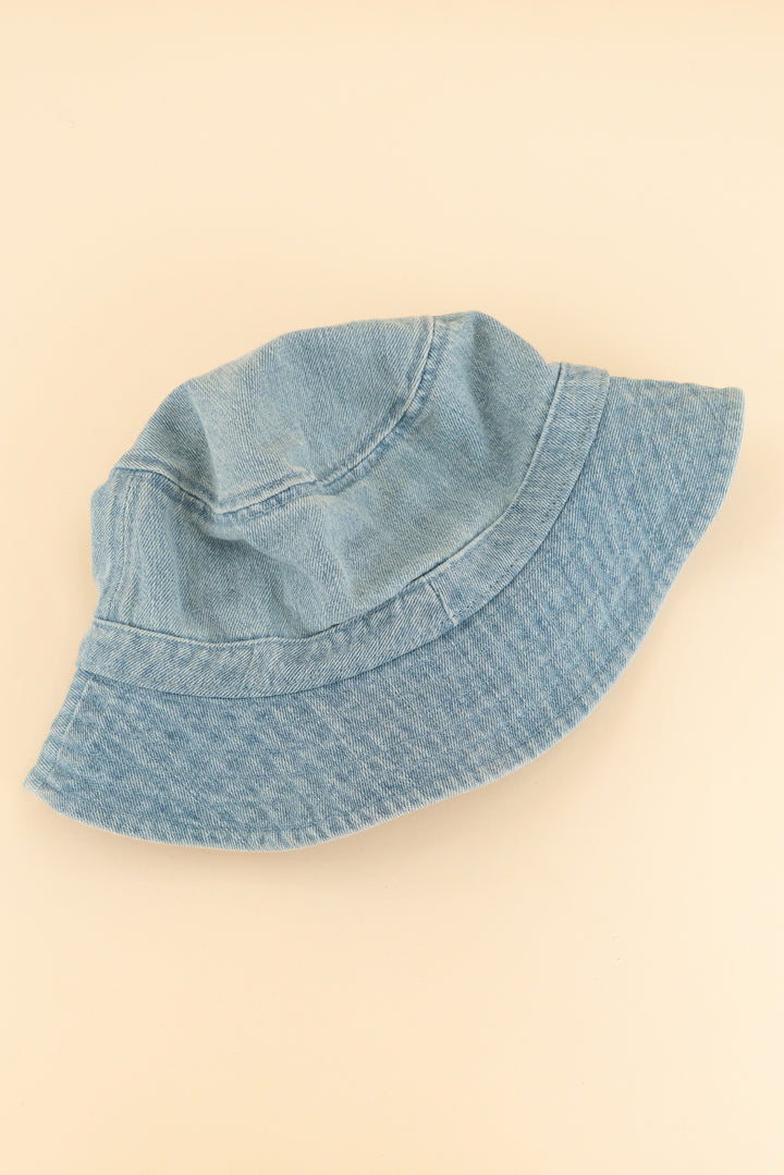 aritzia light wash denim bucket hat (m/l; retail $25)