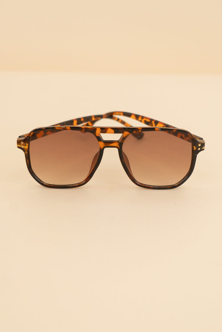 AUCTION tortoise bill oversized sunglasses (os)