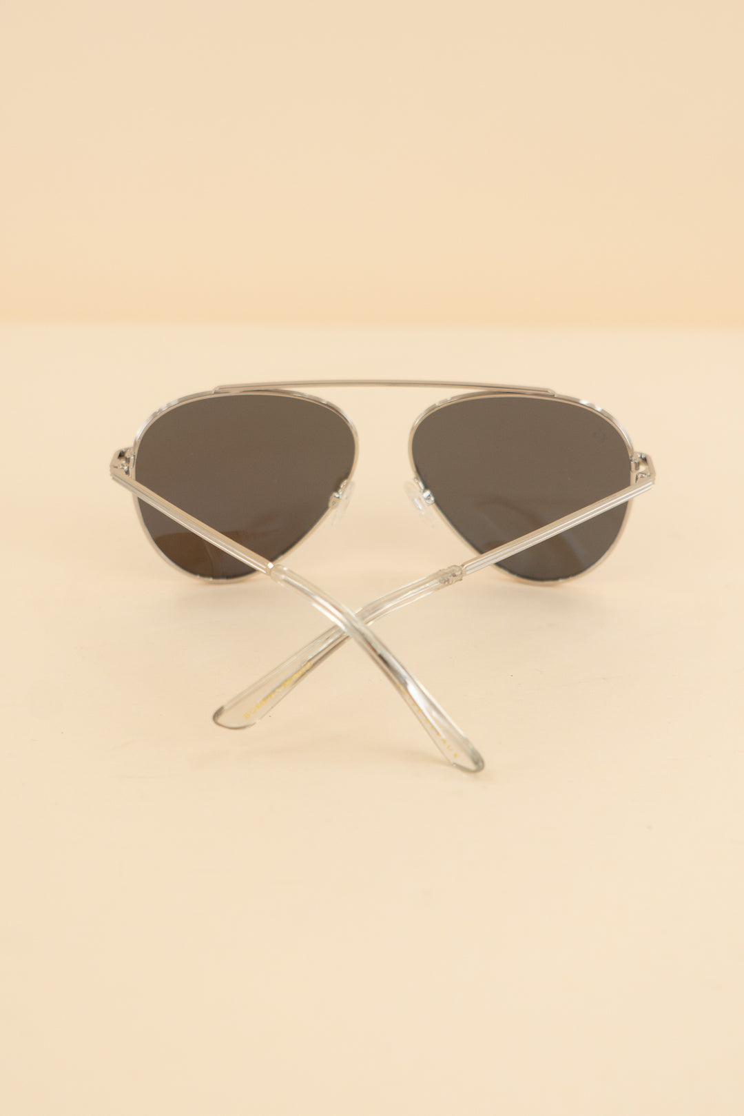 cliffs silver blue polarized aviator sunglasses (os: $339)