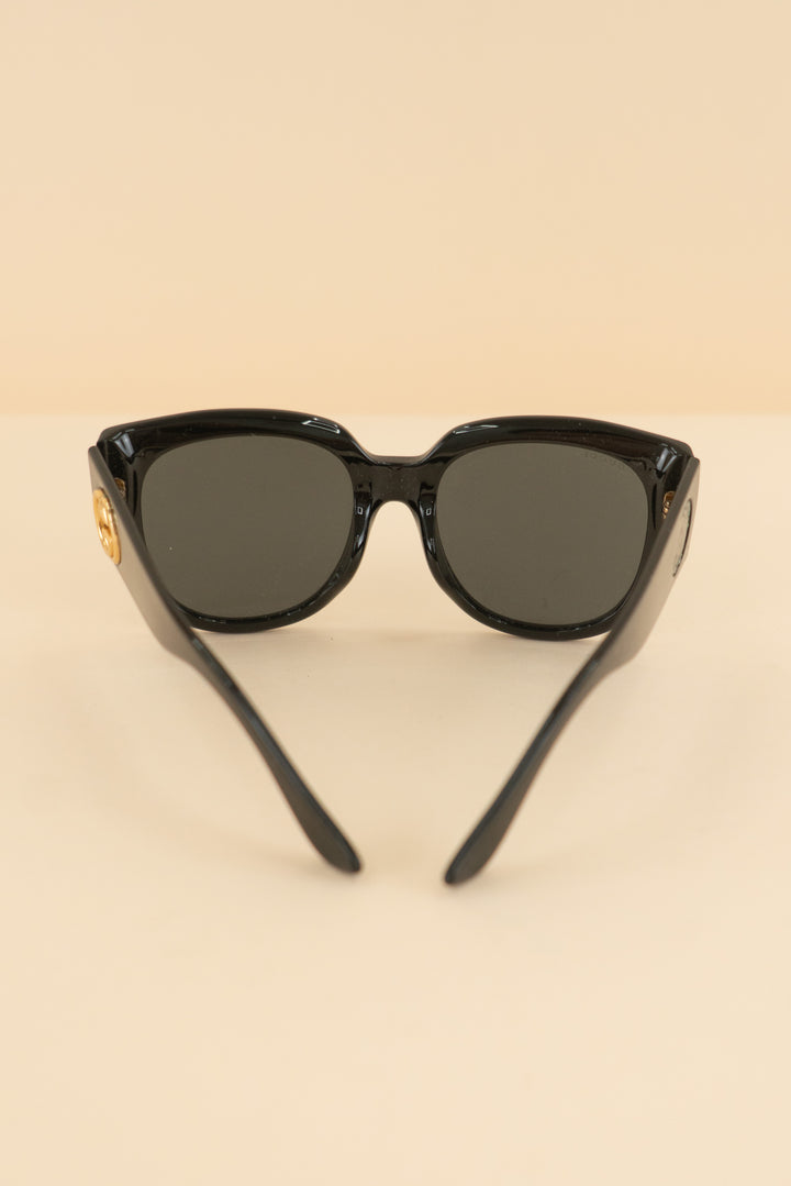 AUCTION gucci black square oversized sunglasses (os)