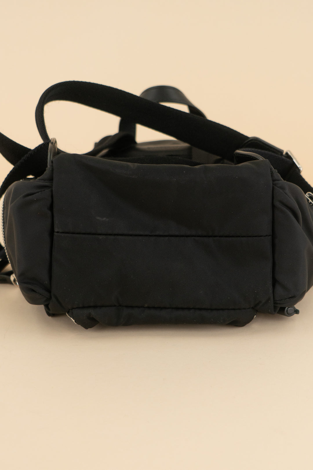 AUCTION burberry black mini nylon backpack (est. retail $1,295)