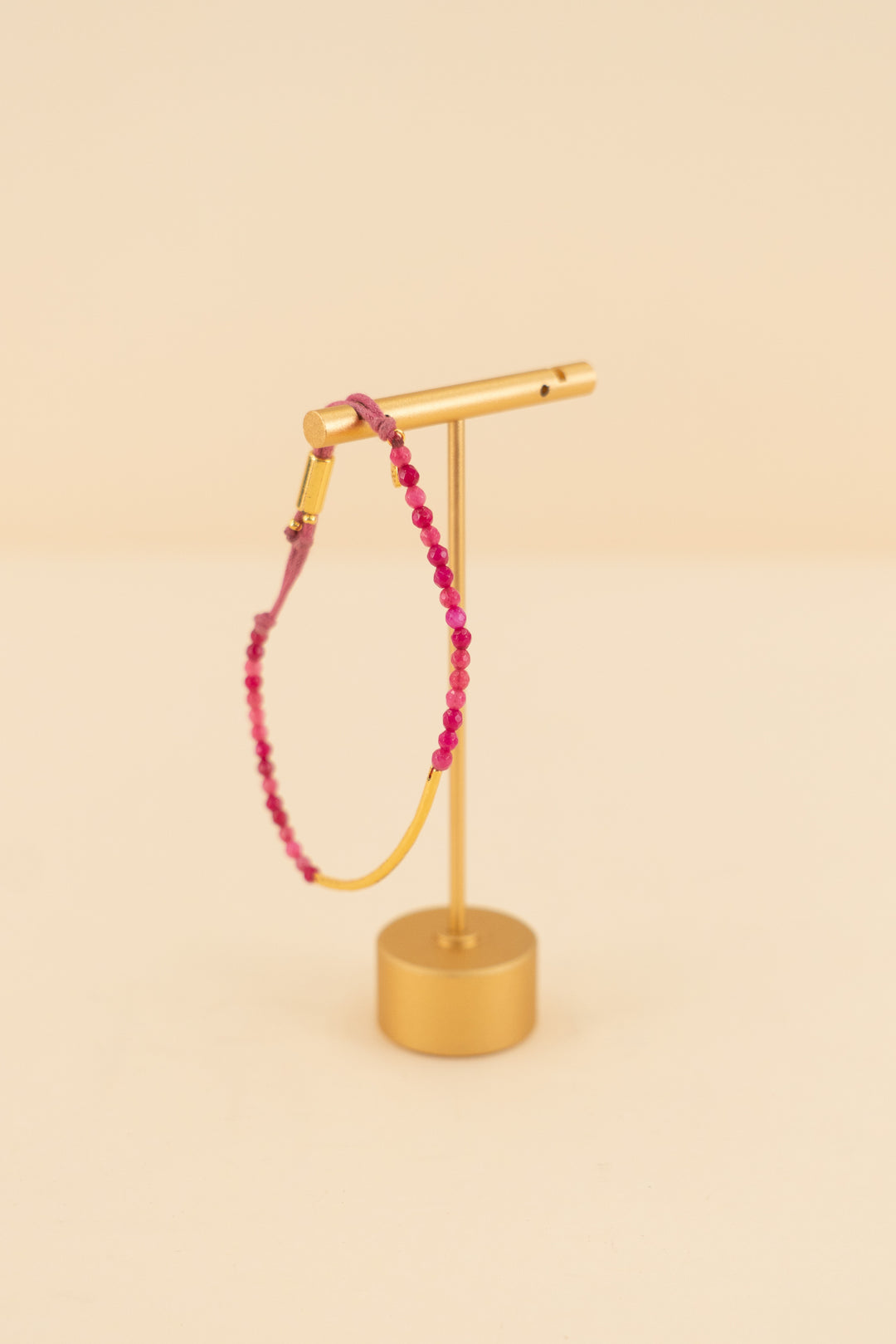 gorjana pink power gemstone bracelet (retail $50)