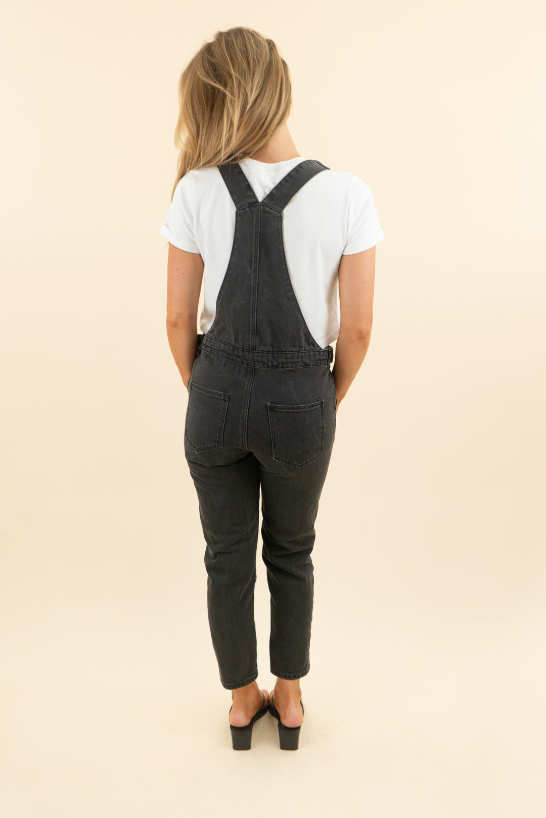 topshop black overalls (25; retail $104)