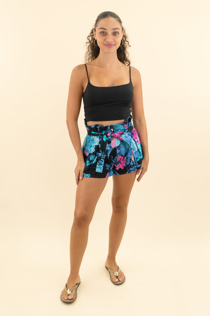 AUCTION the attico floral top & shorts set (IT40-42/S; retail $1800)