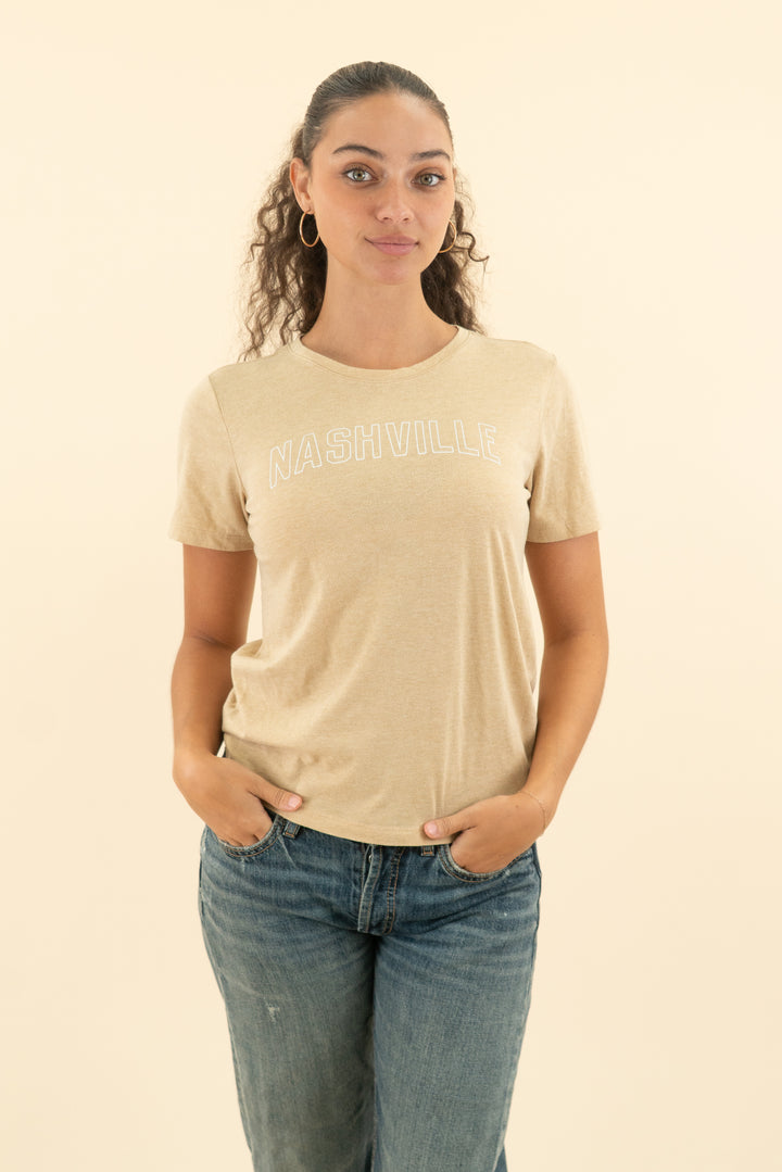 AUCTION nash tan nashville tee (s)