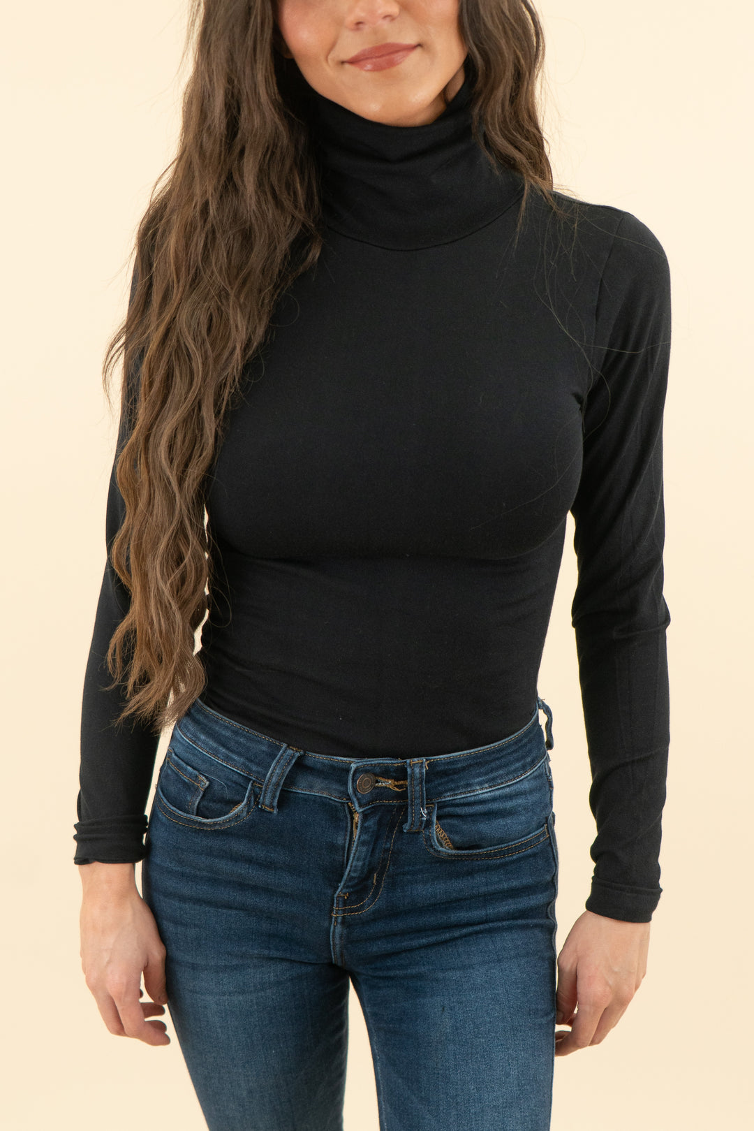 perfect moment black turtleneck long sleeve bodysuit (s; retail $295)