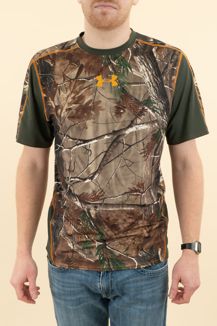 AUCTION under armour short sleeve camo compression tee (xxl)*