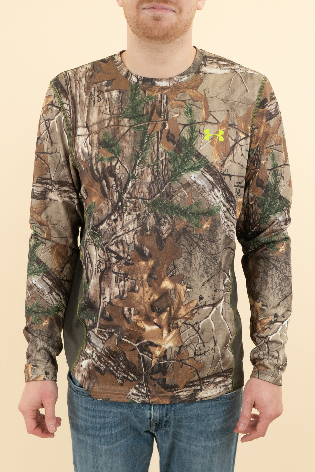 AUCTION under armour camo scent control long sleeve shirt (l)- JASON