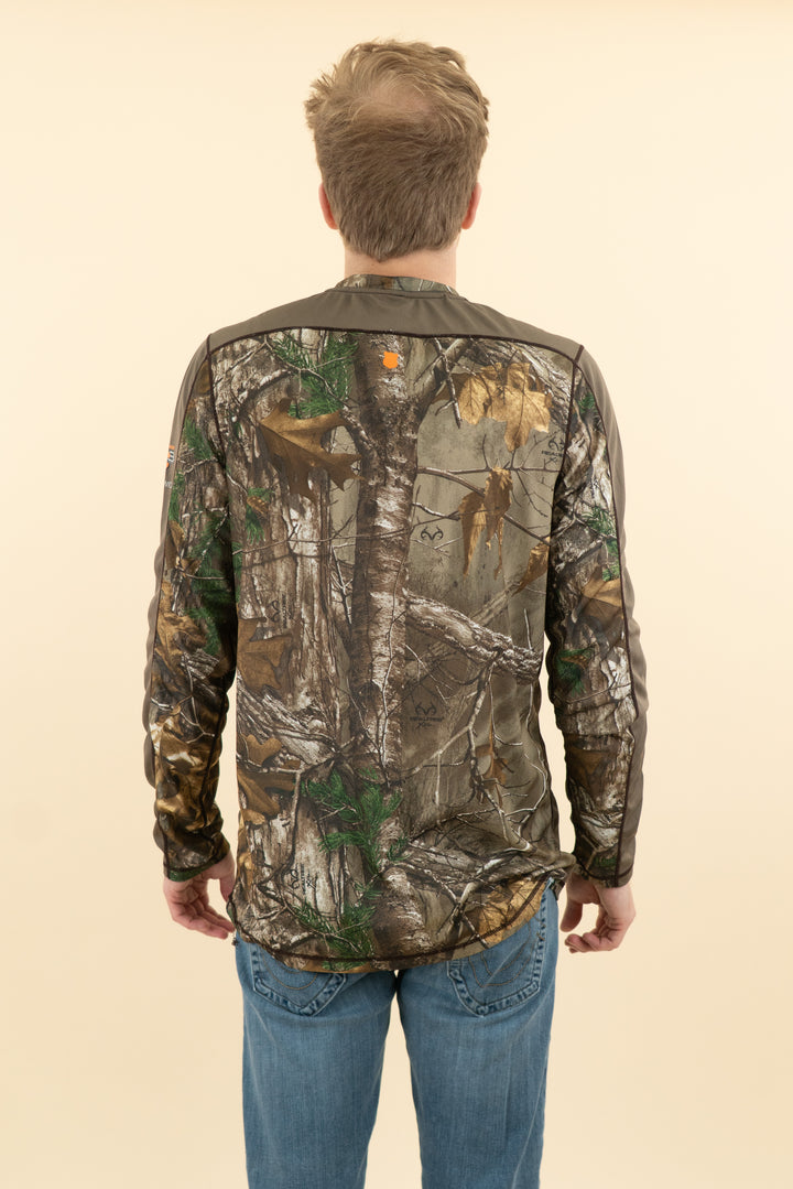 AUCTION field & stream camo long sleeve top (l)- JASON