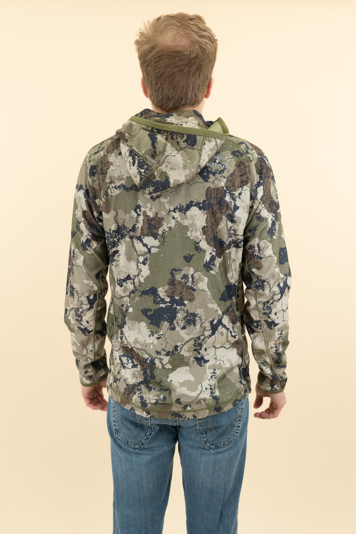AUCTION kings camo quarter zip nwt (l)- JASON