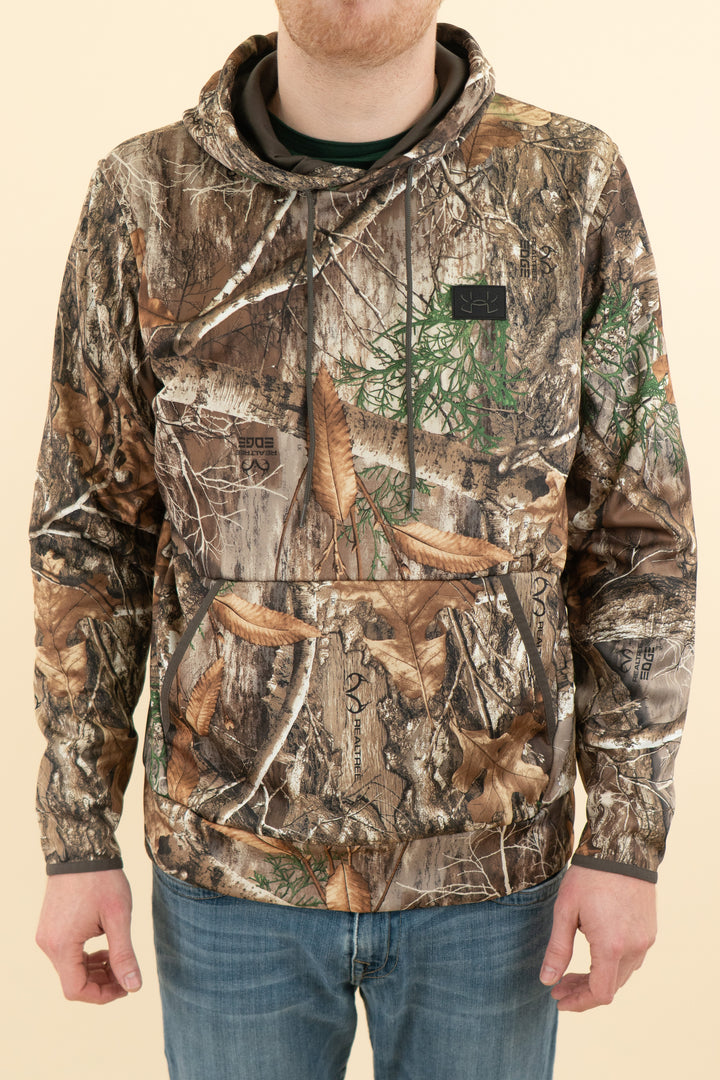 AUCTION under armour camo realtree edge hoodie (l)- JASON