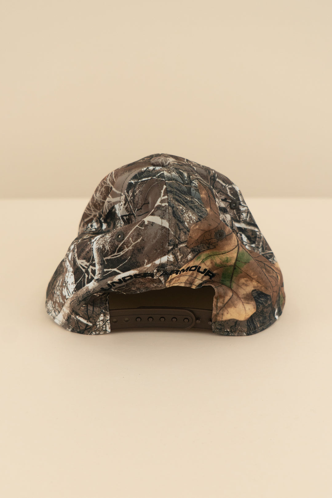 AUCTION under armour camo black logo hat (os)- JASON